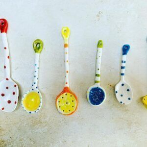 Cucharas coloridas